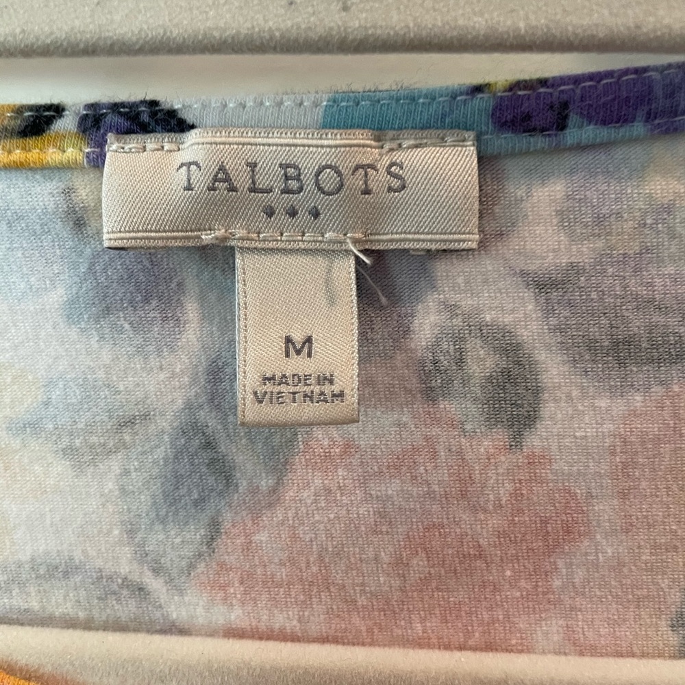 Talbots Floral print top